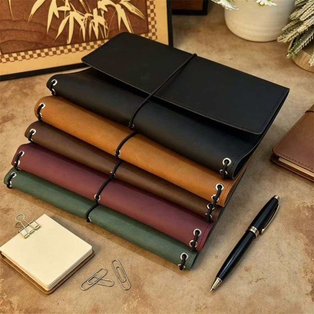 Leather Work Diary - Органайзер для блокнота формата А5, обложка