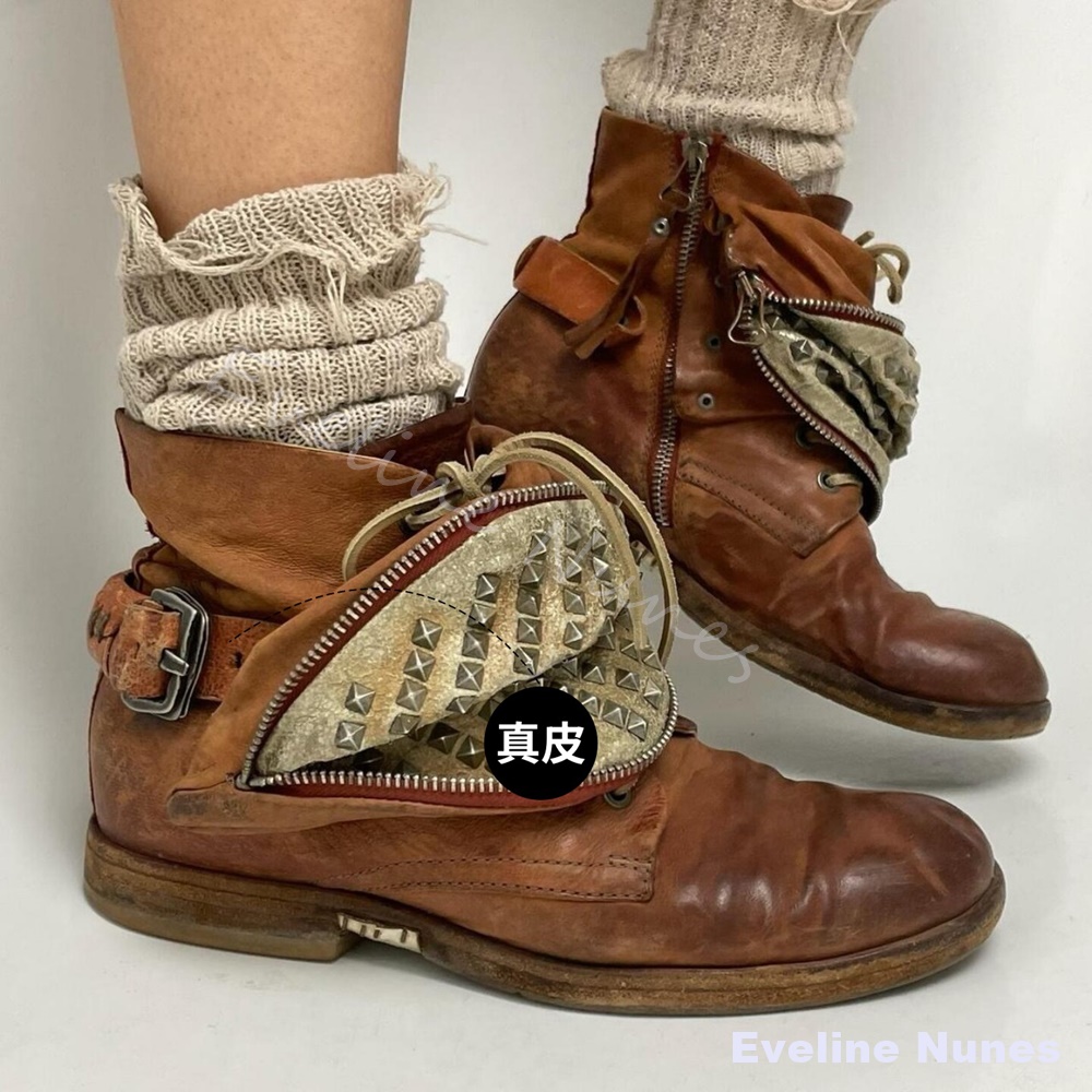 Винтажные мужские коричневые б – обзор и цена Leatherwork Rivets