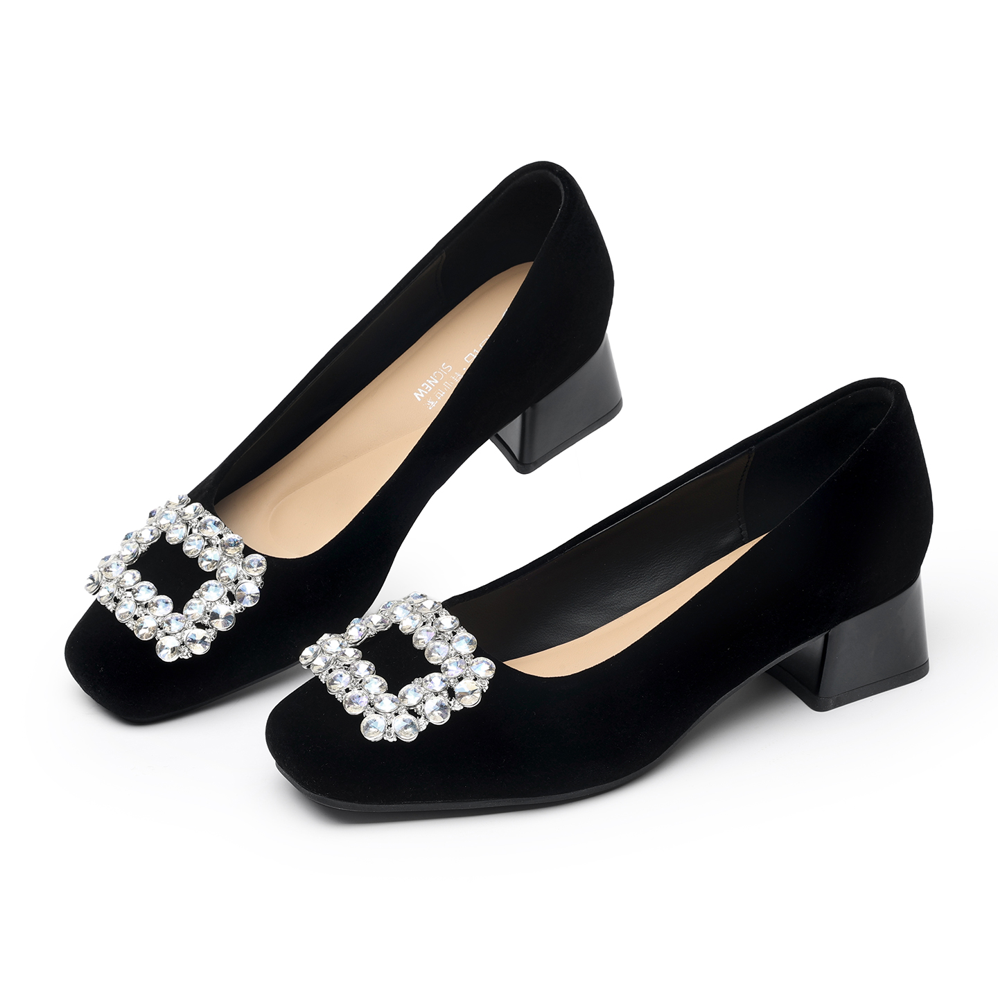 Женские туфли на массивном каб – обзор и цена Leather Work Women Shoes