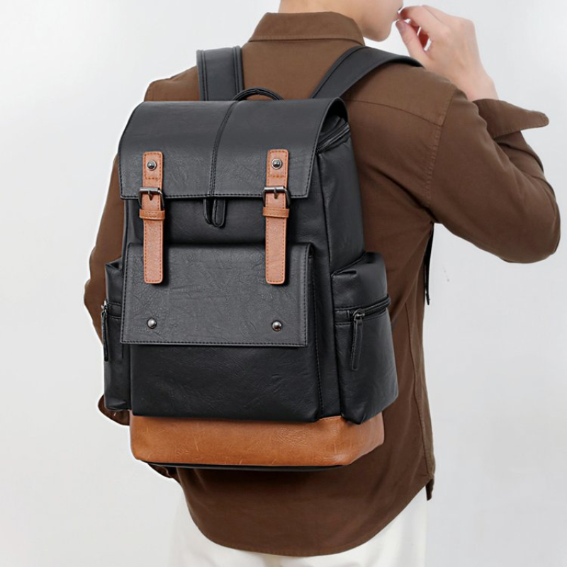 Новый винтажный мужской кожаны – обзор и цена Leather Work Bag Men