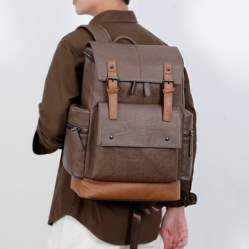 Новый винтажный мужской кожаны – обзор и цена Leather Work Bag Men