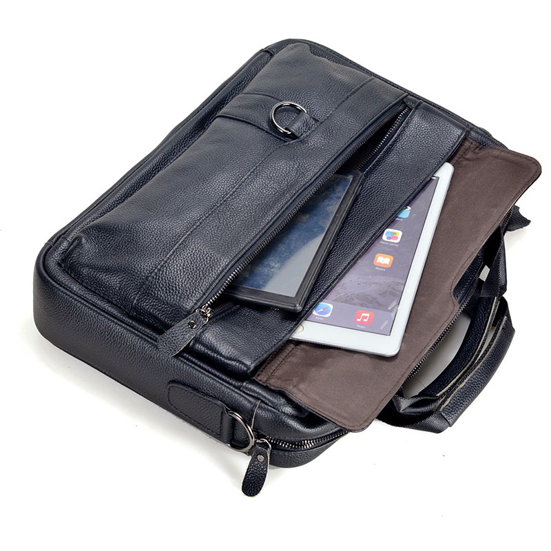 Большая мужская сумка из натур – обзор и цена Leather Work Bag Men