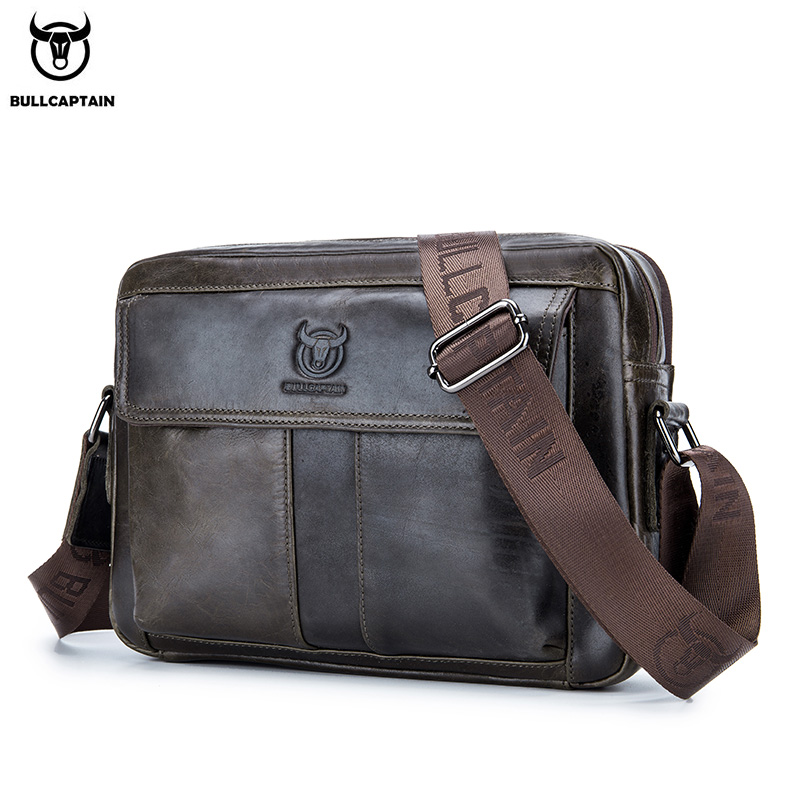 BULLCAPTAIN Мужская сумка чере – обзор и цена Leather Work Bag Men