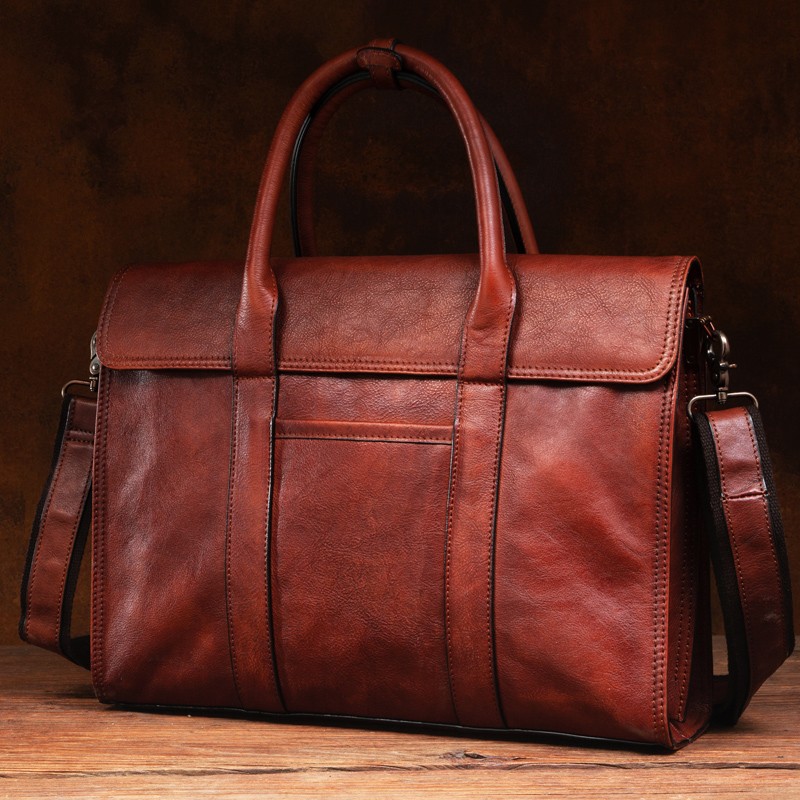 Кожаная сумка растительного ду – обзор и цена Leather Work Bag Men