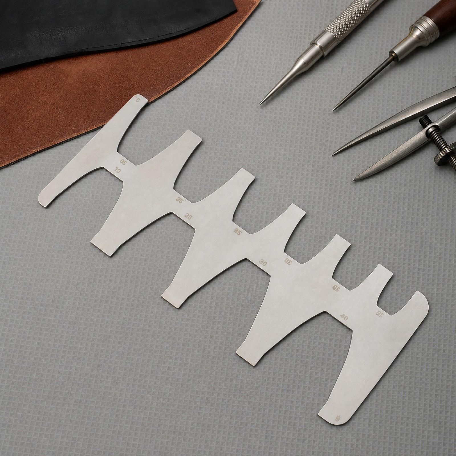 Шаблон-линейка для обработки к – обзор и цена Leatherwork Templates