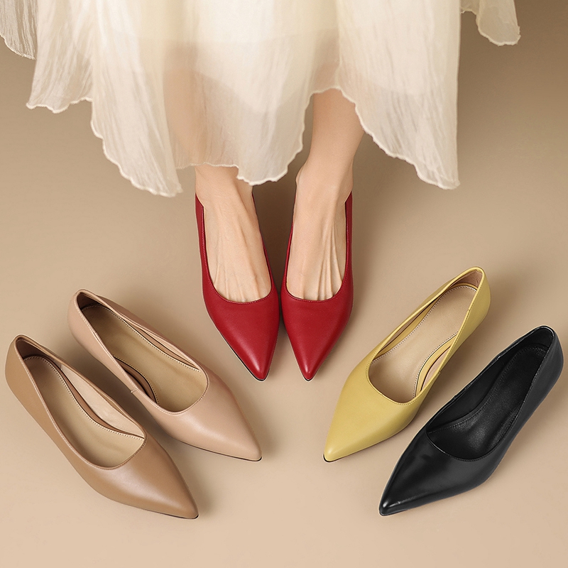 Новые женские туфли из натурал – обзор и цена Leather Work Women Shoes